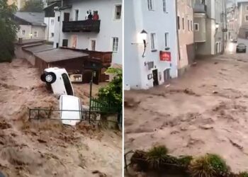 (VIDEO) Vremenske neprilike: Poplave i u Austriji