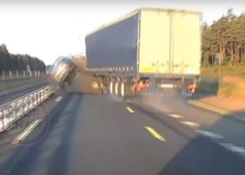 (VIDEO) Pogledajte šta se dogodi kada kasno primjetite da je vozilo ispred vas zaustavljeno