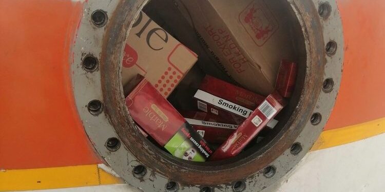 BiH: ‘Pao’ sa 247.000 kutija cigareta u plinskoj cisterni