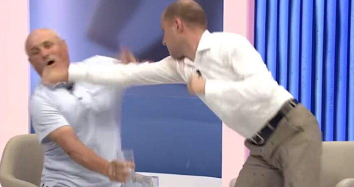 (VIDEO) Političari se potukli u emisiji uživo