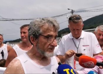 (VIDEO) Ultramaratonci u Potočarima- naš Tutinac Boban Pantović u suzama