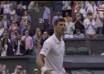 Vimbldon: Novak igrao, a obezbjeđenje sklanjalo srpske zastave