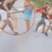 (VIDEO) MASOVNA TUČA NASRED ULICE: POLUGOLI SE GAĐALI ČIME SU STIGLI, A NA KRAJU POTEGLI I SJEKIRE