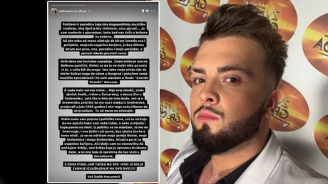 Sadik Hasanović: Ne odričem se moje Bosne, a poštujem onu Srbiju koja želi da idemo dalje