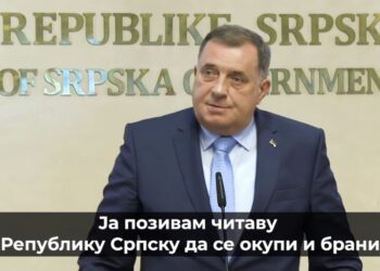 (VIDEO) Dodik pozvao “čitavu Republiku Srpsku da se okupi i brani”