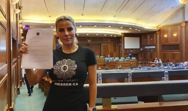 Duda Balje nakon usvajanja Rezolucije o genocidu u Srebrenici: Ponosna sam na svoju državu Kosovo