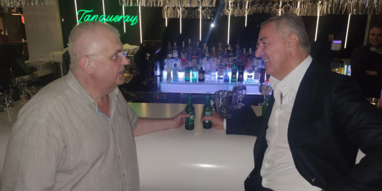 Čanak objavio fotografiju sa Đukanovićem: Poslije oficijelnog dijela, neformalno