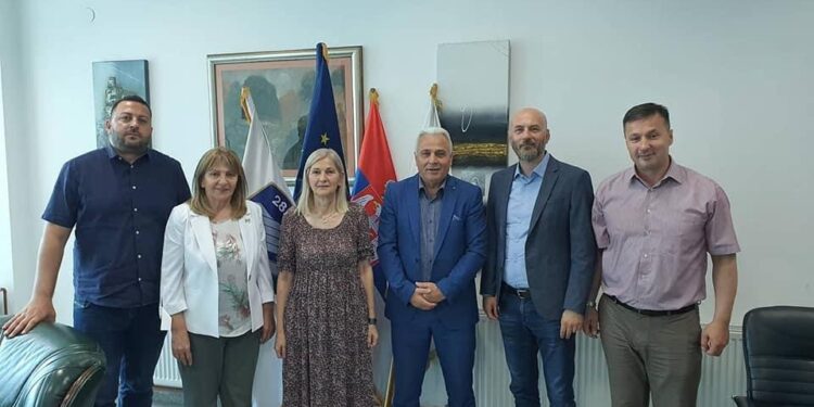 TUTIN: PREDSJEDNIK HOT PRIMIO DELEGACIJU “SKGO” NA ČELU SA PREDSJEDNIKOM MARKOM TOMAŠEVIĆEM