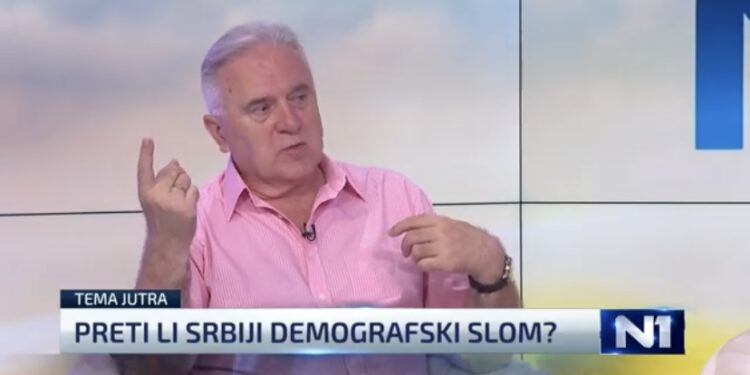 Ministar Dmitrović: Nestajanje nacije je glavni problem, 2020. izgubili smo grad veličine Šapca