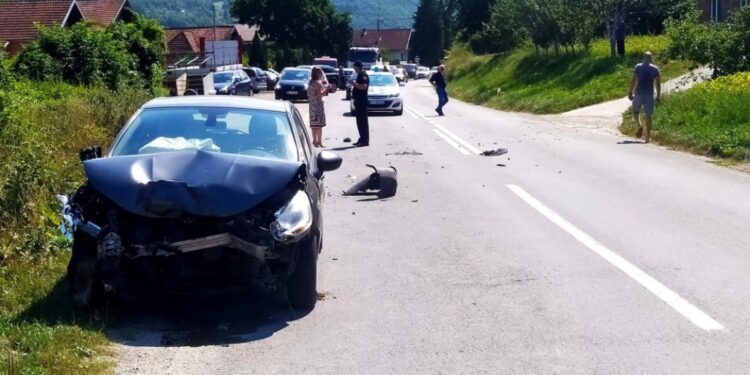 Bijelo Polje: Udes u Zatonu, teško povrijeđena sedmogodišnja djevojčica, četvoro lakše
