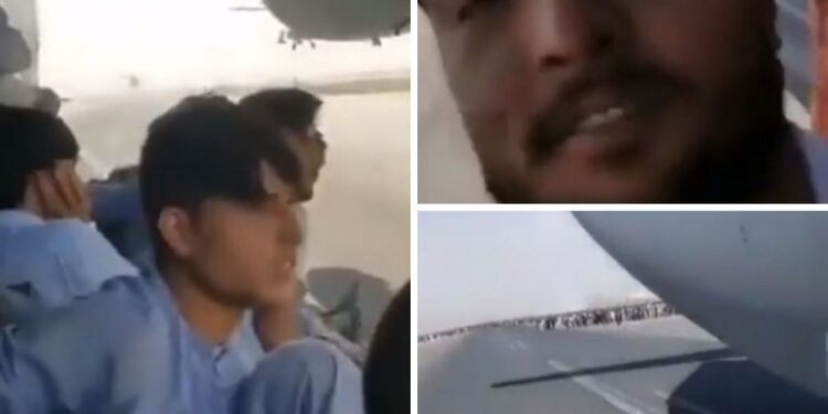 (VIDEO) Afganistanac objavio video s točka aviona: Polijetanje i vjerovatno posljednji osmijeh