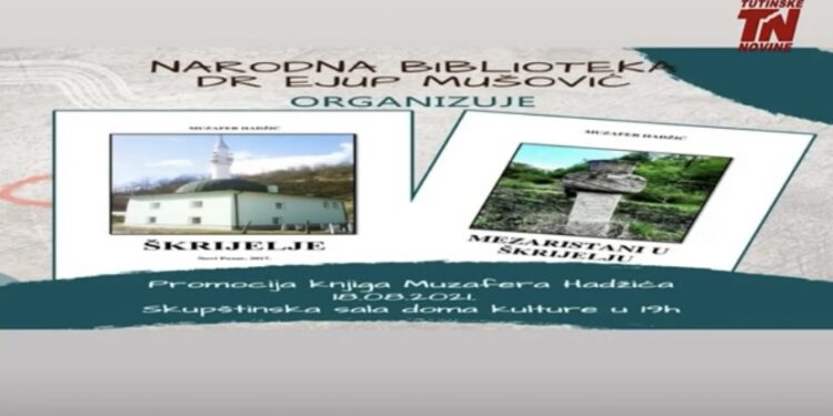 (VIDEO): U srijedu u Tutinu promocija knjiga “Škrijelje”i “Mezaristani u Škrijelju”