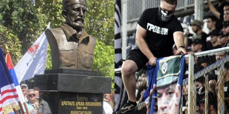 Simultano slavljenje Draže Mihailovića i Ratka Mladića