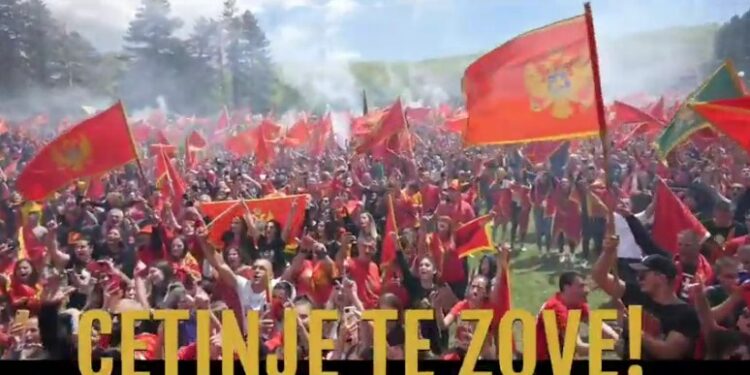 Napeto u Crnoj Gori! Pogledajte video za najavu skupa “Cetinje te zove 22. avgusta”!