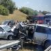 JEZIV UDES NA AUTOPUTU KOD BUBANJ POTOKA Sudarila se četiri vozila, među povrijeđenima ima i djece, saobraćaj potpuno OBUSTAVLJEN (FOTO)