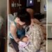 (VIDEO) Vojnik je došao u bolnicu dan nakon što se rodila njegova kćerka – ali pogledajte trenutak kada njegov sin uđe na vrata