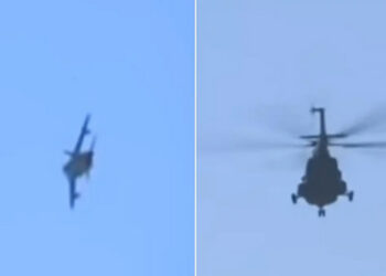 (VIDEO):BLISKI SUSRET SRBIJANSKIH BOMBARDERA I HRVATSKOG HELIKOPTERA NA GRANICI KOSOVA