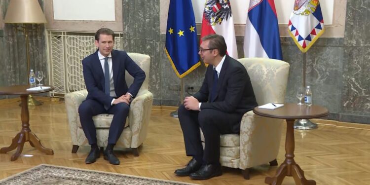 Sebastijan Kurc u posjeti Srbiji, Vučić mu uručio orden