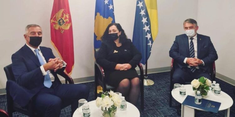 DIJELE ISTOG NEPRIJATELJA: Komšić, Osmani i Đukanović se sastali u New Yorku (FOTO)