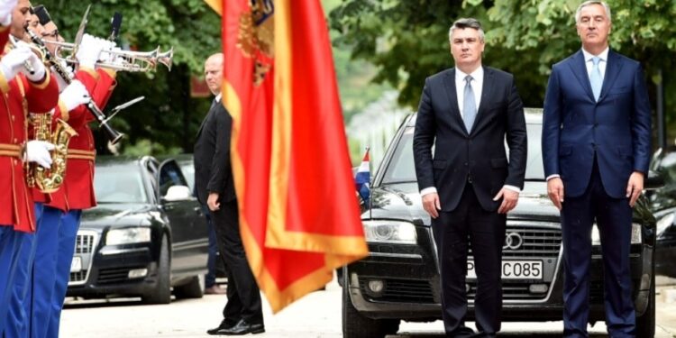 Đukanović u Hrvatskoj na poziv Milanovića
