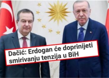 Kako velikosrpska politika zloupotrebljava Tursku za prebacivanje krivice na Bošnjake za krize koje konstantno pravi Srbija