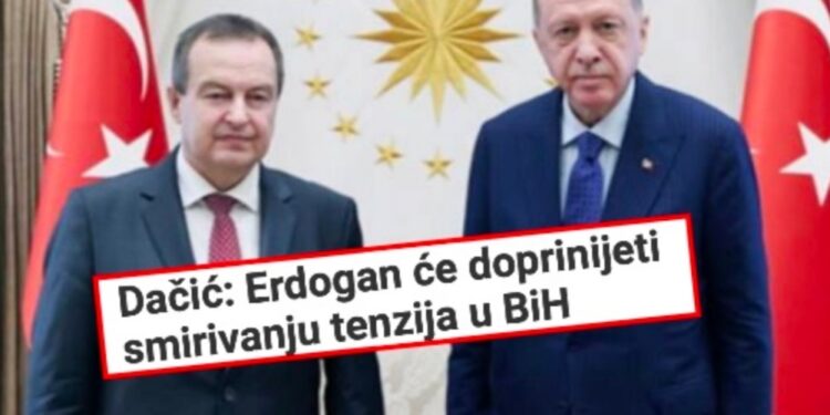 Kako velikosrpska politika zloupotrebljava Tursku za prebacivanje krivice na Bošnjake za krize koje konstantno pravi Srbija