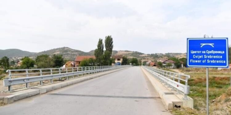 Most u Sjevernoj Makedoniji nazvan Cvijet Srebrenice