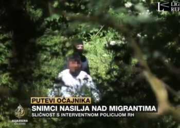 (VIDEO): Maskirane osobe udaraju migrante u Hrvatskoj i tjeraju ih da ‘idu u Bosnu’