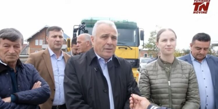 (VIDEO)Tutin: Izgrađuje se cjevovod od Filterskog postrojenja do Veljeg Polja ﻿
