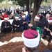 Rijeka ljudi na dženazi Elmiri Sefo, koja je poginula u zemljotresu u Stocu