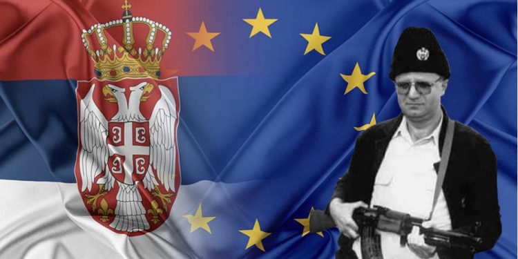 SRPSKI NAROD ODBACIO PRESUĐENOG RATNOG ZLOČINCA VOJISLAVA ŠEŠELJA!