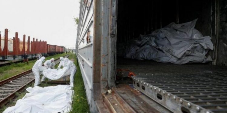(UZNEMIRUJUĆI SADRŽAJ) Ukrajina poziva Rusiju da prihvati vagone sa mrtvim vojnicima /VIDEO/