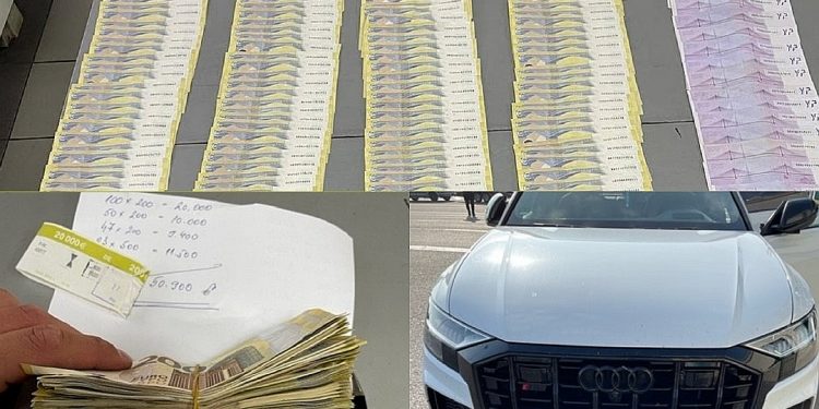(FOTO): U gepeku bijelog Q8 vozač “ušuškao” više od 60.000 neprijavljenih eura
