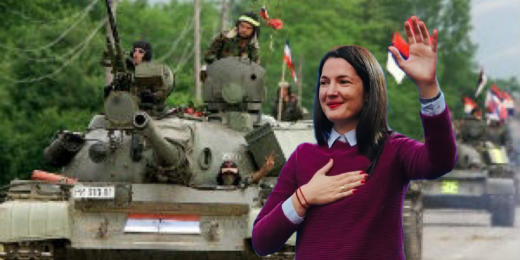 (VIDEO) Trivić: Postrojite vojsku RS, ja bih se poklala za Kosovo