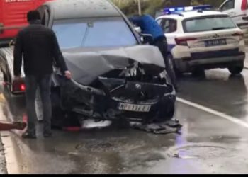 Još jedna saobraćajna nesreća u Novom Pazaru, kod Velikog groblja na Drum VIDEO