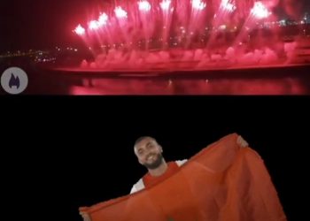 Nikad ljepši vatromet I defile u prijestonici Maroka u čast reprezentacije VIDEO