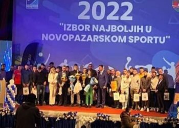 Proglašeni najbolji sportisti Novog Pazara, fudbaler Rubežić i atletičarka Saima