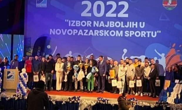 Proglašeni najbolji sportisti Novog Pazara, fudbaler Rubežić i atletičarka Saima