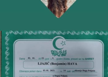 U Dugoj Poljani obavljena dženaza Ljajić Havi, petogodišnjoj djevojčici FOTO