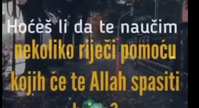 Dova Muhammed a.s. protiv brige i duga VIDEO