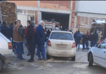 TUTIN: Požar u fabrici nameštaja Dalas