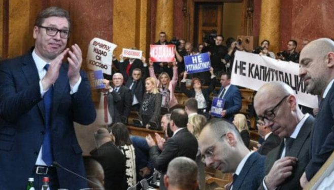 Završena skupštinska drama, usvojen izveštaj Vlade o pregovorima o Kosovu