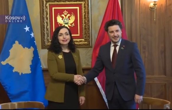 Osmani u posjeti Crnoj Gori, sastanci sa Dritanom i Milom VIDEO