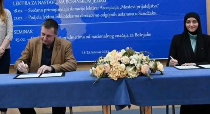 Vrijedna donacija u BNV, 3.101 knjiga- Lektira na Bosanskom jeziku