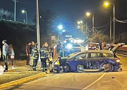 Nekoliko osoba povređenih u udesu na ulaz u Kraljevo, u jedno auto bila deca VIDEO
