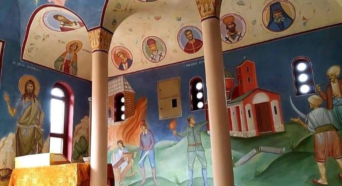 Glavni Imam IZ- e u Rožajama osudio freskopis u crkvi Ružica u tom gradu