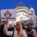 Protest desničarskih stranaka i pojedinaca protiv plana EU i Vučića -” Ne kapitulaciji”