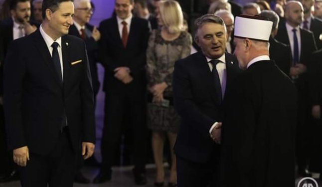 Komšić na prijemu: Znamo ko je za nezavisnost BiH, a ko da nam stranci i susjedi mijenjaju zakone