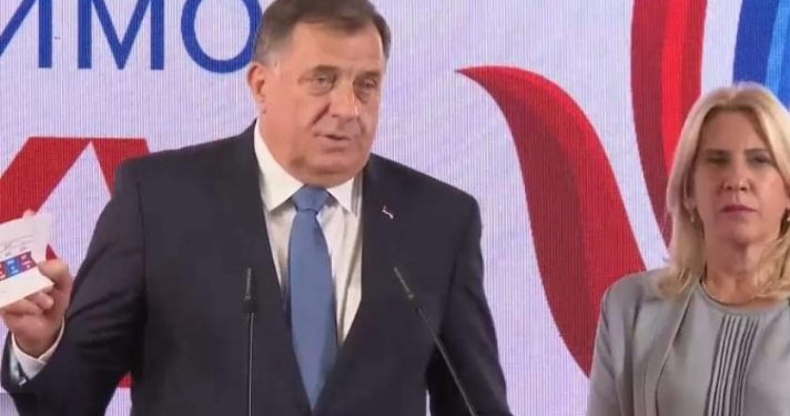 Zbog negiranja genocida u Srebrenici, formiran predmet protiv Dodika