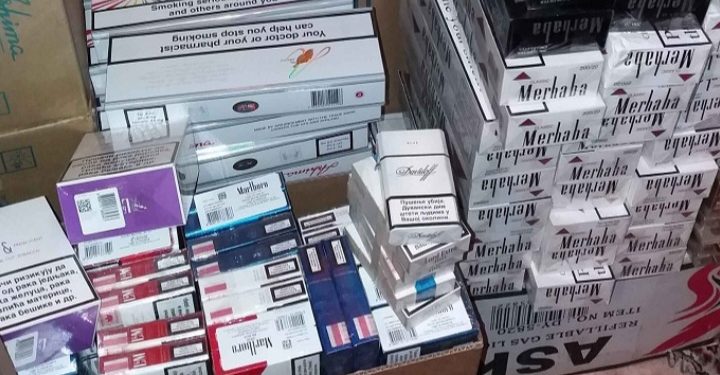Zaplenjeno 16.000 paklica cigareta kod devetnaestogodišnjeg Tutinca